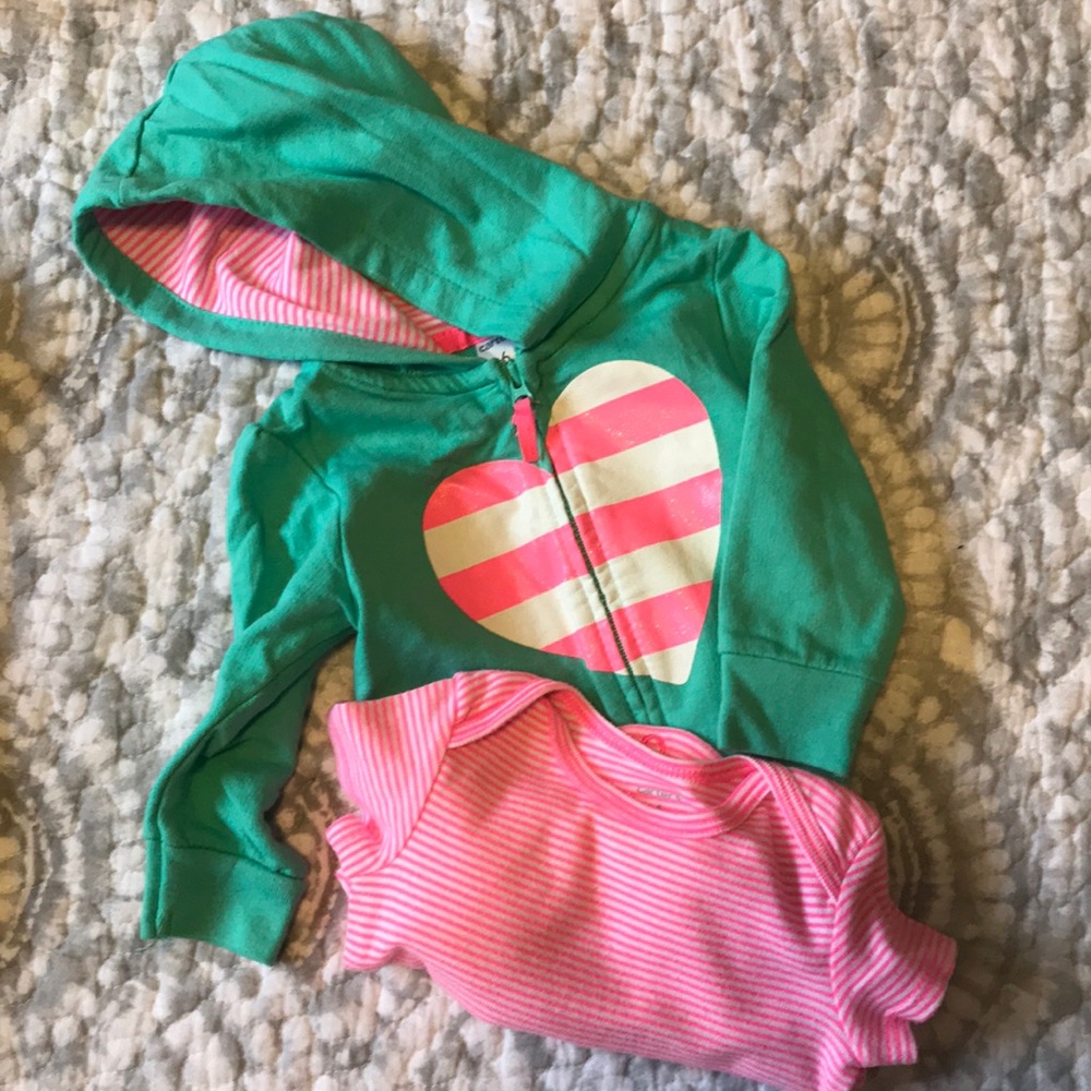 Baby Hoodie and Bodysuit Pair - Picture 2 of 5